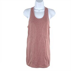 Zyia Active Tank Top Heather Red Nylon Blend‎ Small